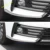 Lapetus Anteriore Fendinebbia Illumina la Lampada Sopracciglio del Coperchio Della Copertura Trim Misura Per Toyota Corolla 2017 2018 In Acciaio Inox di Protezione Angolo Angolo di Copertura