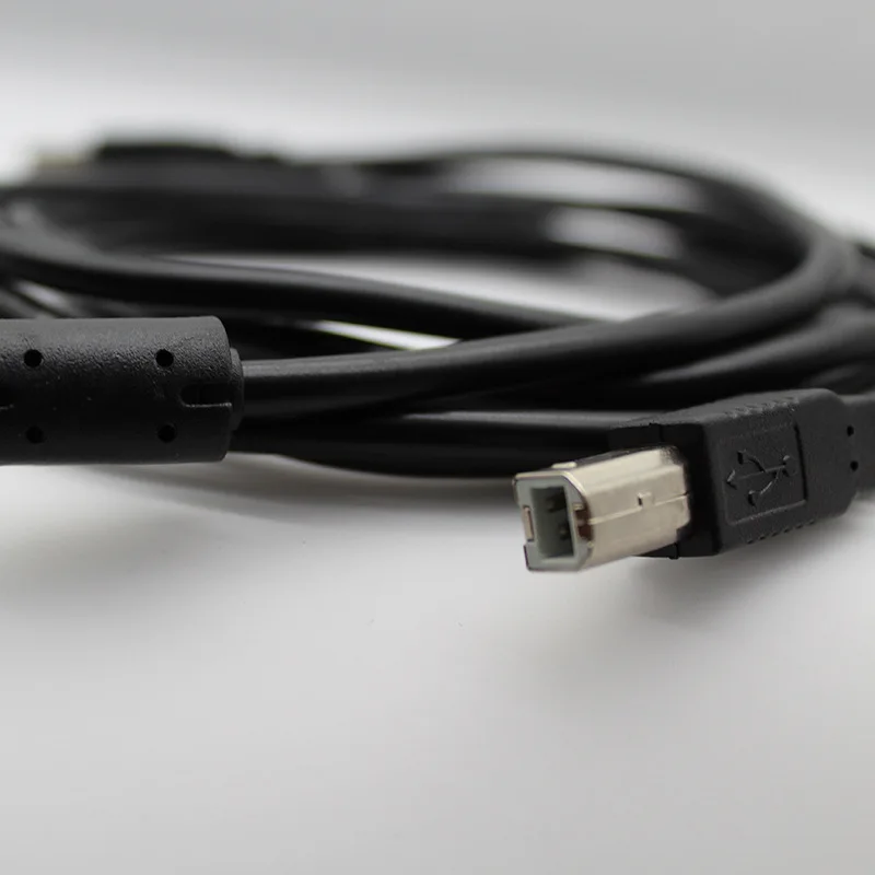 USB печатная линия принтер линия передачи данных черный медный сердечник USB кабель 1,5 м-10 м USB печать линия принтер линия передачи данных
