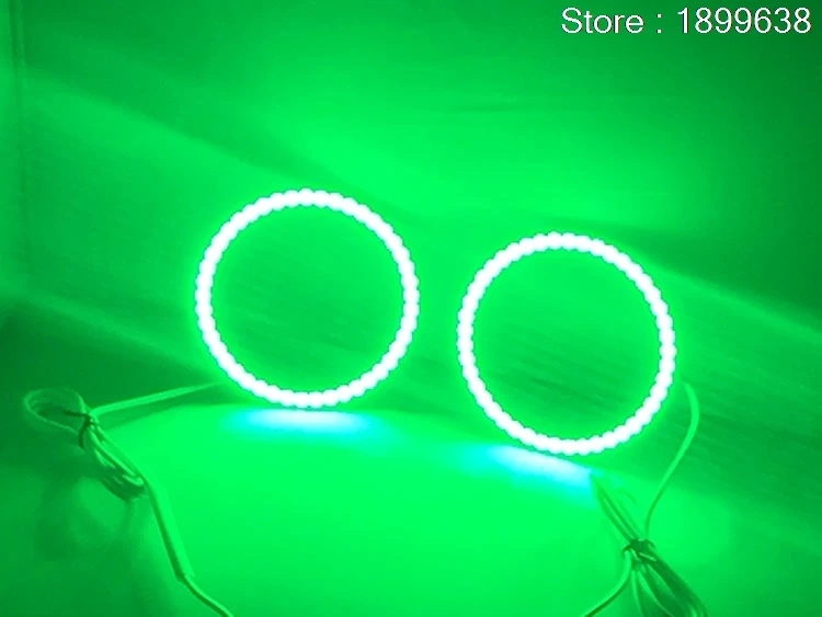 Для mazda 3 2010 2011 2012 2013 2014 светодиодный периметр фар колец halo многоцветный RGB ангел