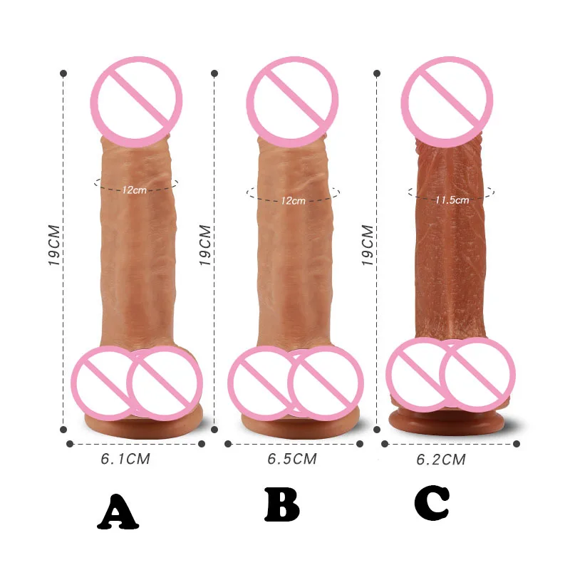 Realistic Dildos Suction Cup Dildo Vibrator Remote Control Vibrating Dildo Realistic Penis Magic Wand Adult Sex Toys For Women
