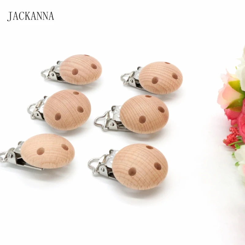 10 шт. Детские зажимы из бука|pacifier clips|dummy clipswooden pacifier clip |