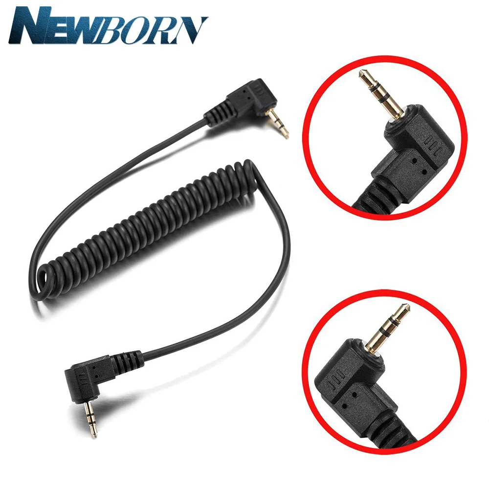 LS 2.5/C1 Shutter Release Cord Cable for Yongnuo RF 603 RW 221 RF 603 MC 36R JY 120 for Canon