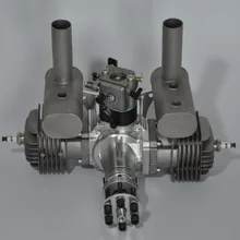 RCGF 60cc двойной/двухцилиндровый бензиновый/бензиновый двигатель для Радиоуправляемая модель самолета