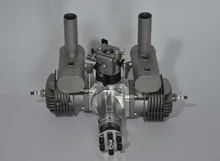RCGF 60cc Dual / Twin Cylinder Petrol / Gasoline Engine for RC Model Airplane