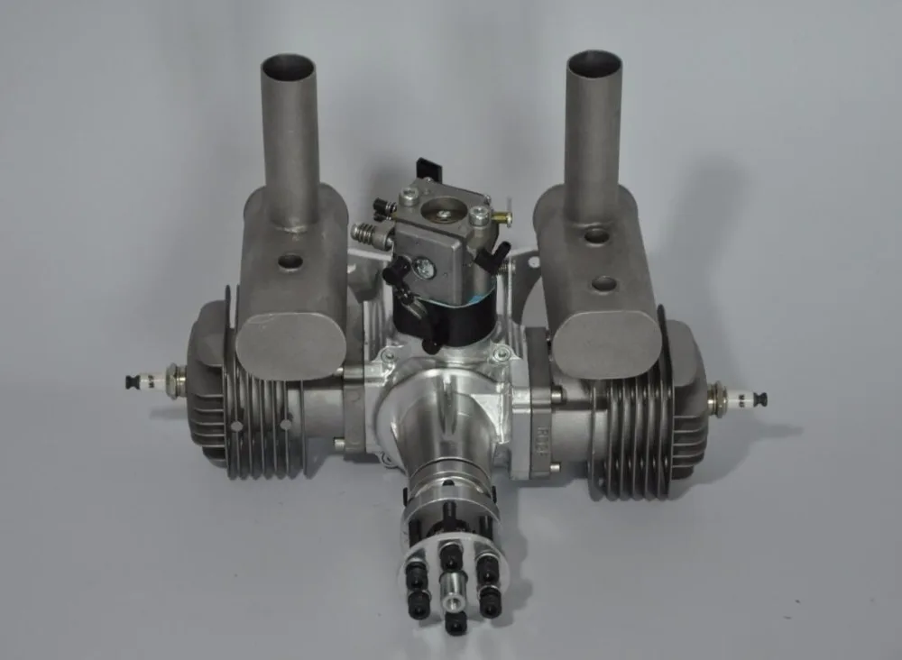 RCGF 60cc двойной/двухцилиндровый бензиновый/бензиновый двигатель для RC модели