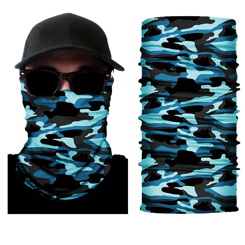face Mask Motorcycle Camouflage 3D Face Mask Outdoor Motor Helmet