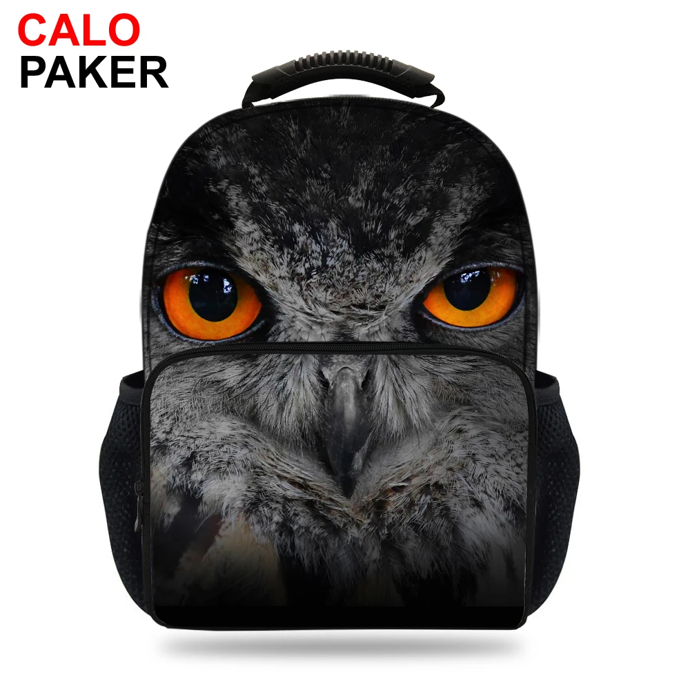 Bambini bimbi ragazze dell/' immagine 3D con luce Zaino Scuola Borsa Zaino Spalla