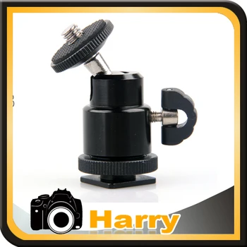 

2pcs New Black Mini Tripod Ball Head Ballhead For Digital Cameras Camcorder