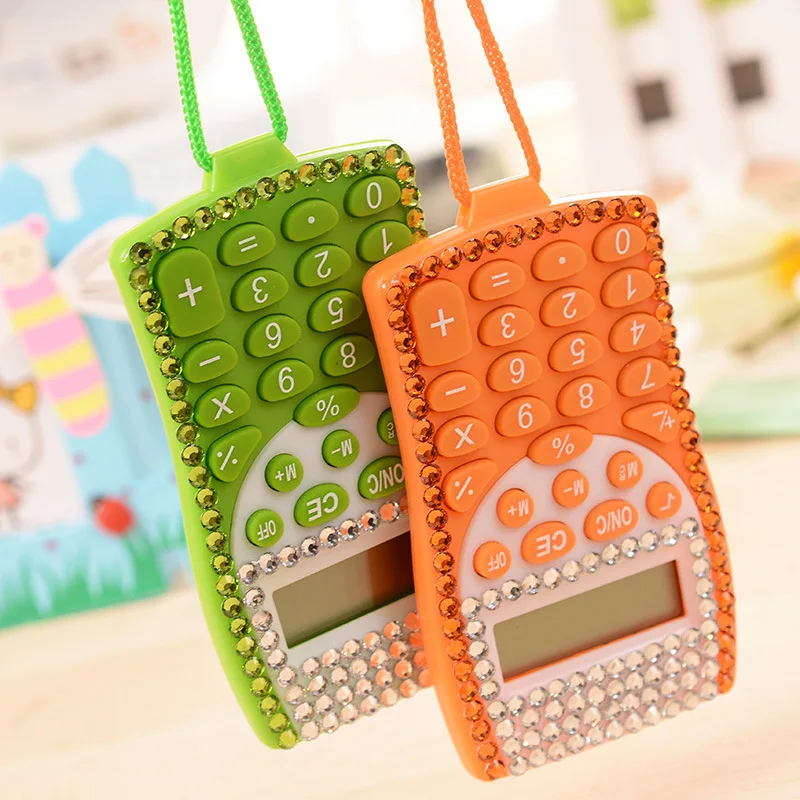 8 bit color phone model font b calculator b font with rope