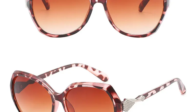 LeonLion Винтажные Солнцезащитные очки женские модные роскошные большие коробки солнцезащитные очки уличные путешествия элегантные солнцезащитные очки с диким лицом