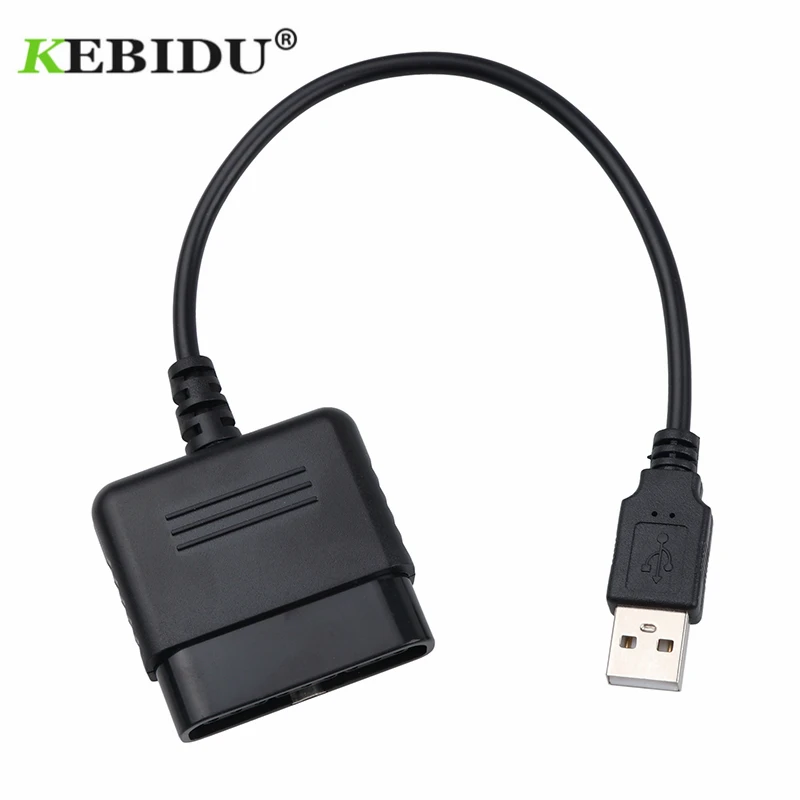 Kebidu USB геймпад игровой контроллер конвертер без драйвера для sony PS1 PS2 Кабель-адаптер новейший для PS3 PS2