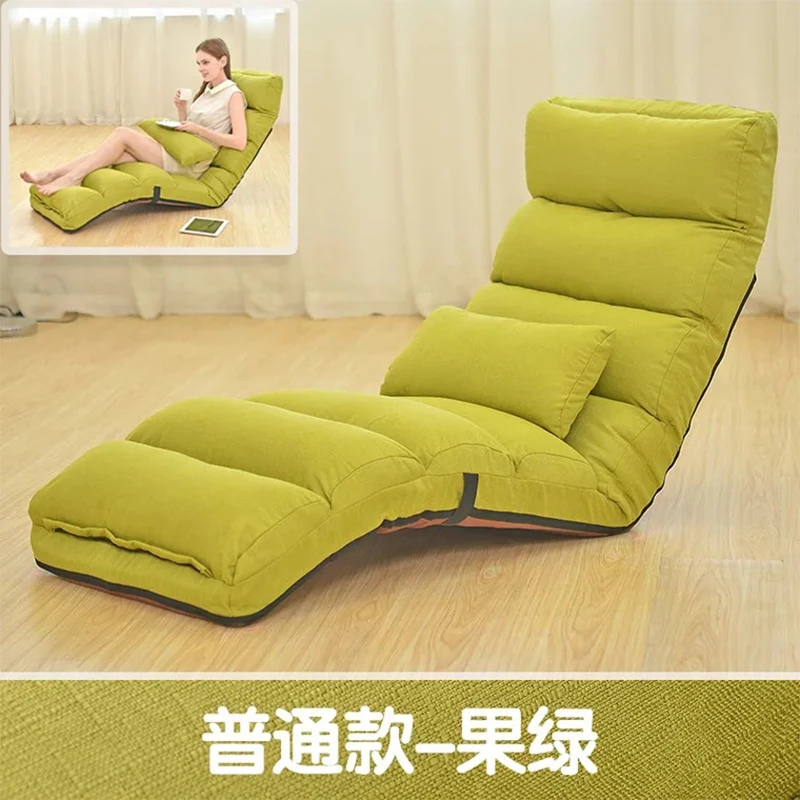 Lazy sofa single balcony bedroom chair Japanese folding multifunctional Lounge chair tatami Creative casual floor chair