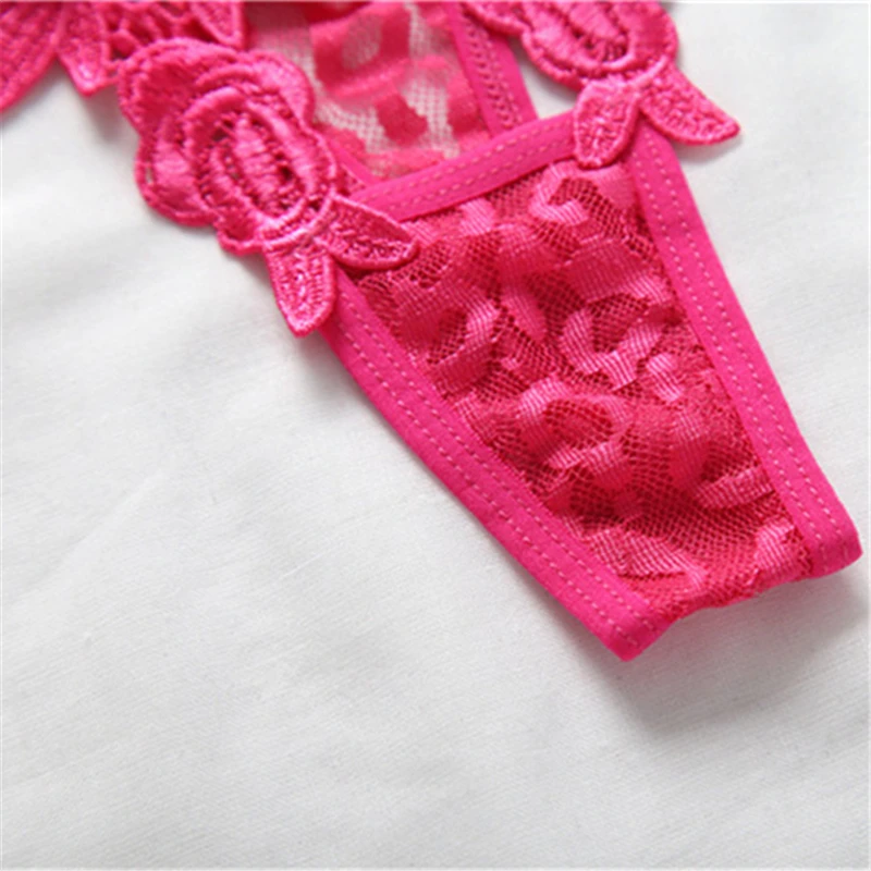 Brand Women Sexy Underwear Transparent Flower G String Pearls Thongs Women's Sexy Panties Lace Culotte Femme Sexy Lingerie (5)