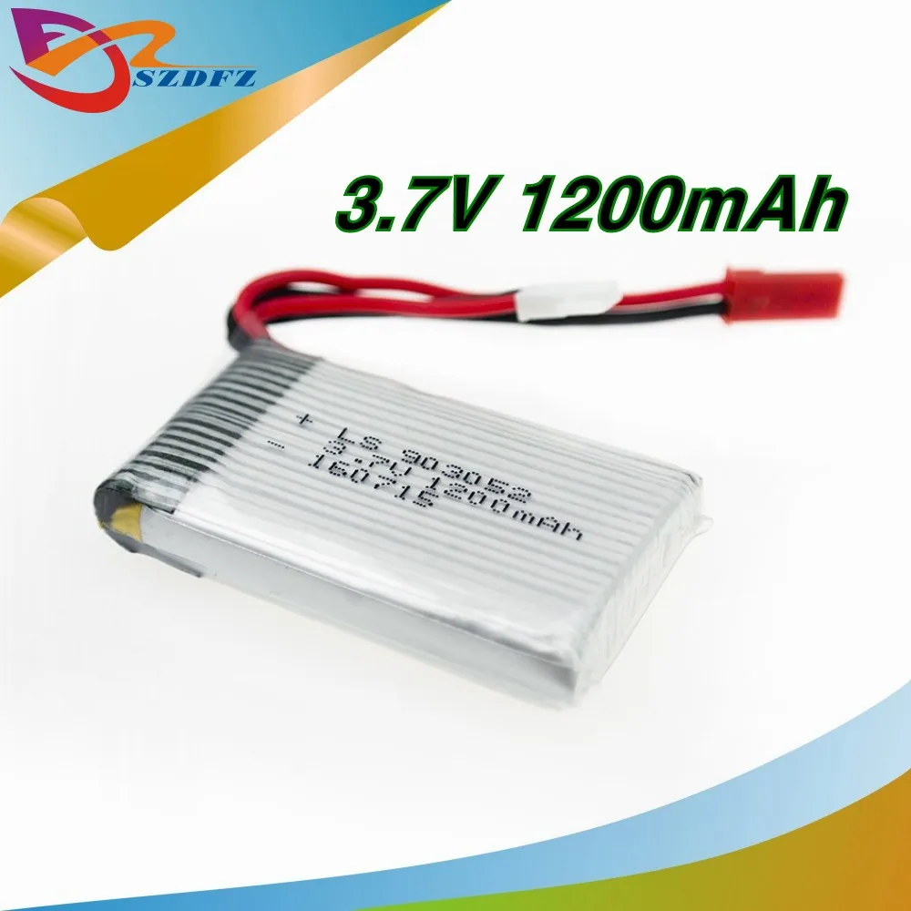 SYMA RC Lipo Аккумулятор 3.7 В 1200 мАч для X5SW X5SC M18 H5P вертолет беспилотный часть | Игрушки
