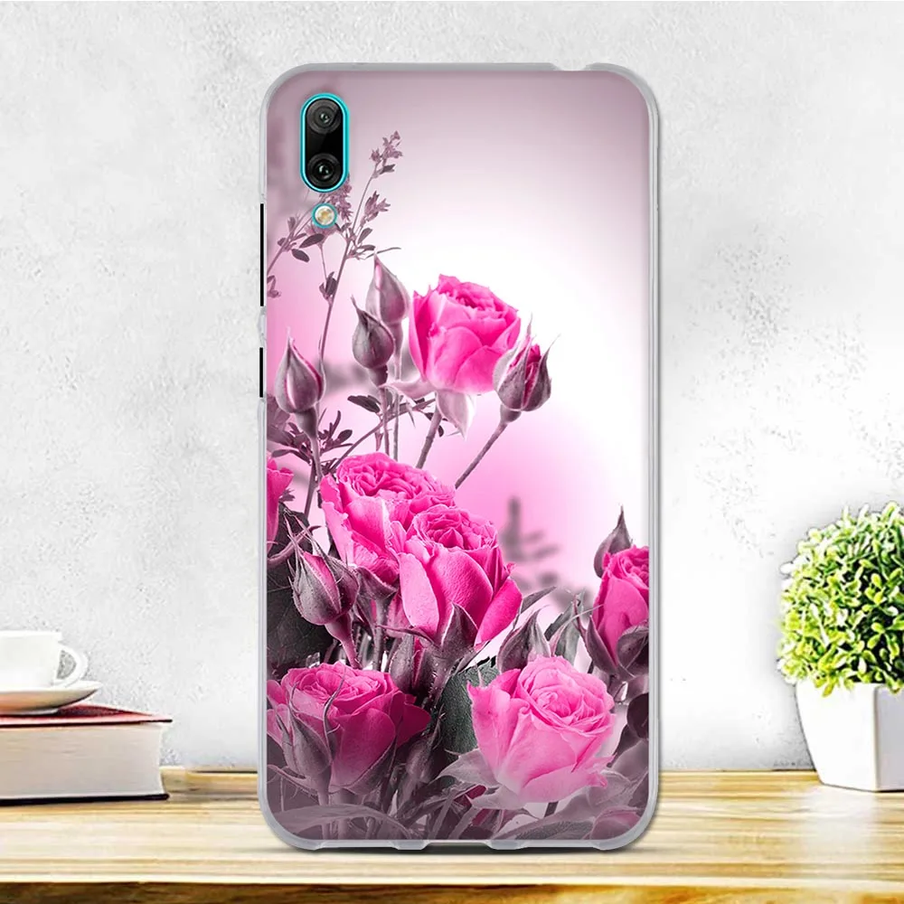 Чехол для Huawei Enjoy 9 мягкий силиконовый чехол Enjoy9/Y7 2019 Y7 Pro 2019|Бамперы| |