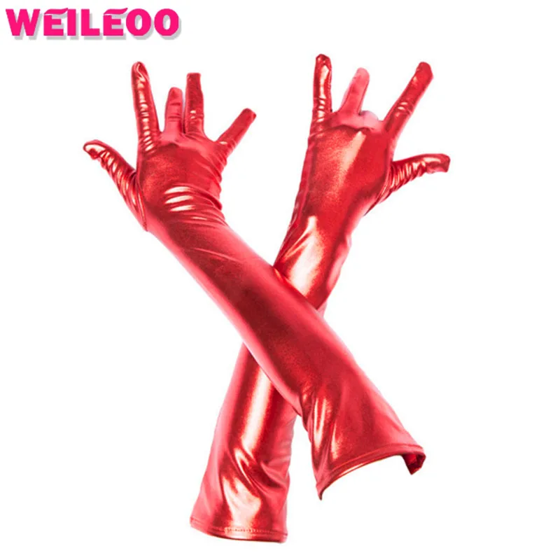 Long gloves 5 finger separation accessories for bdsm bondage adult font b sex b font font