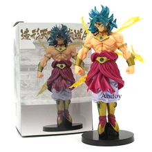 Dragon Ball Z Scultures BIG Modeling Budokai Tenkaichi 7 Broly PVC Action Figure Collectible Model Toy 19cm