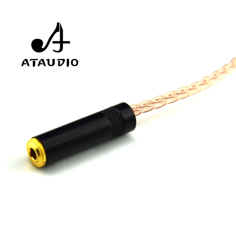 ATAUDIO Hifi 3 5 мм аудио кабель удлинитель 7N OCC HIFI мужской и женский кабель|Кабели VGA| |