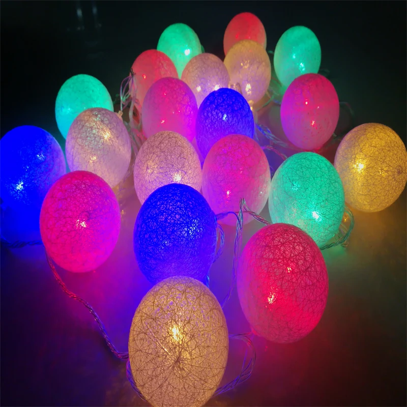 led christmas string lights garland patio lights connectable outdoor indoor AC220V/110v 5m 20 ...