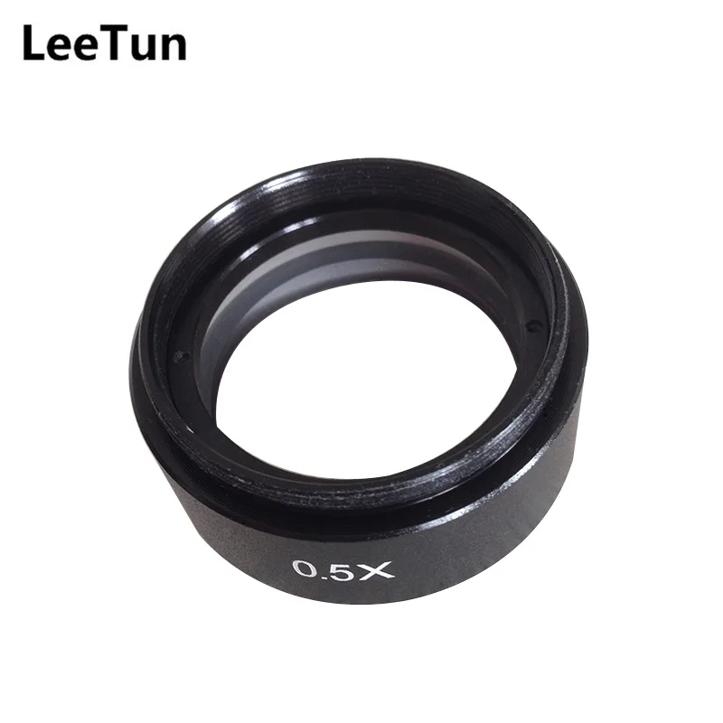 0.5X Barlow Objective Working Distance 160 mm Auxiliary Lens for Stereo