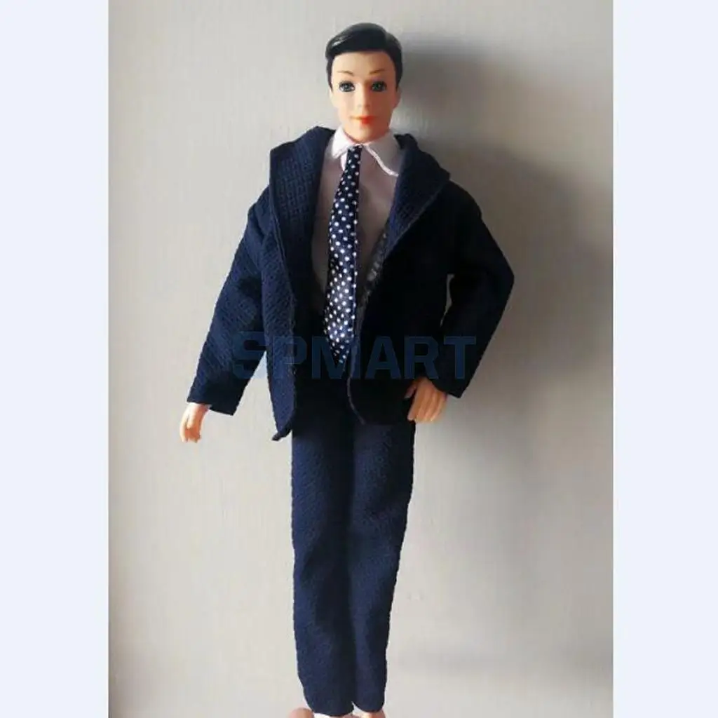 1 Set Fashion Doll Outfit Doll Business Suit Clothes for Dolls Blackin