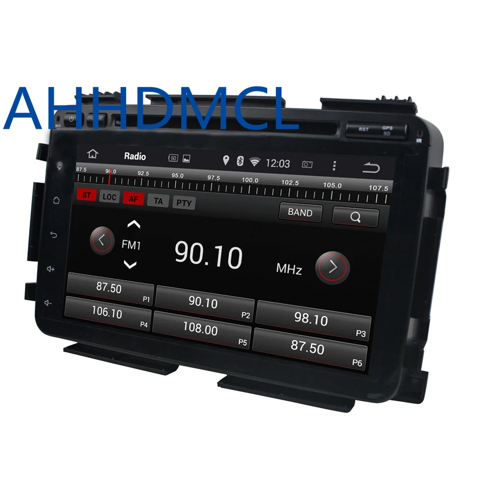 Top Car Multimedia Player Stereo Audio Radio DVD Player Android 8.1.0 GPS WiFi For Vezel Hr-V 2015 5