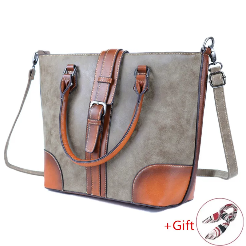 

2019 New Travel Genuiue Leather Women Handbag Large Capacity Multi-functional Shoulder Bag Women Crossbody Messenger Tote Bag RU