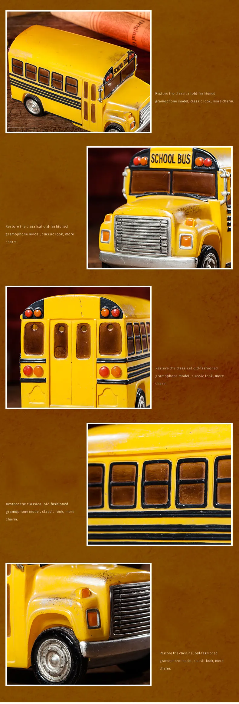school bus piggy bank