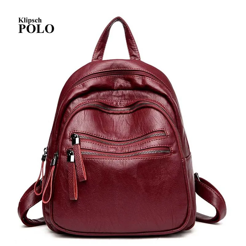 

Brand Genuine Leather Women backpacks High Quality Sheepskin Small Crossbody Shell Bag Women Fashion Shoulder Bag