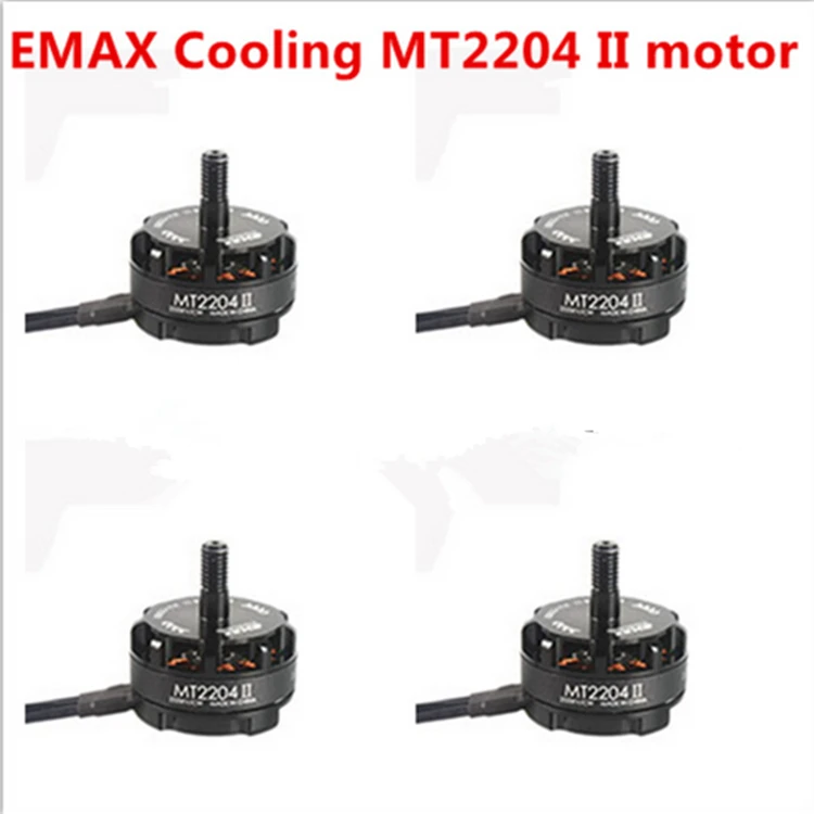 Новый 4х Emax MT2204 II 2300KV охлаждающий бесщеточный двигатель 2-4S для мини-квадрокоптера