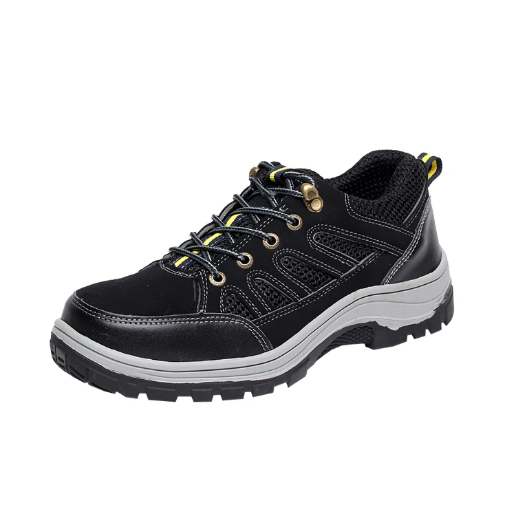 2018 safety shoes men's summer bot with steel toe and sole - puncture breathable lightweight casual work shoes safety boots 3