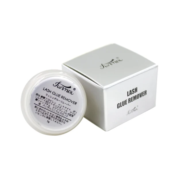 FUNMIX 5g Glue Eyelash Makeup Remover Hypo allergenic Grape Seed Oil