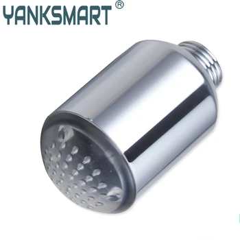 

YANKSMART LED Bathroom Faucet Spouts Brass Body Nozzle Glow Shower Stream Tap Changing Water Faucet Spout Sprayer