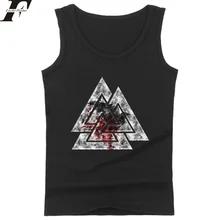 Викинги уличная летняя майка с бретелями без рукавов Фитнес тренировки мода майка Для женщин/Для мужчин повседневные жилеты