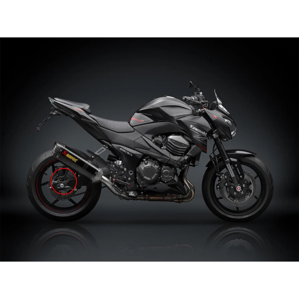 SMOK мотоцикл задний тормозной диск суппорт Brakecaliper Защитная крышка для Kawasaki Z800 Z800E Z
