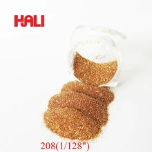 Блеск порошок пигмента, Лазерная зеленый порошок блеск, блеск пигмент,: № 208(1/128 ''), Цвет: orange, размер: 0,2 мм, широко используется