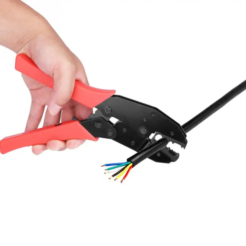 Portable Steel Hex Die Cable Crimper Crimping Pliers Hand Repair Tool