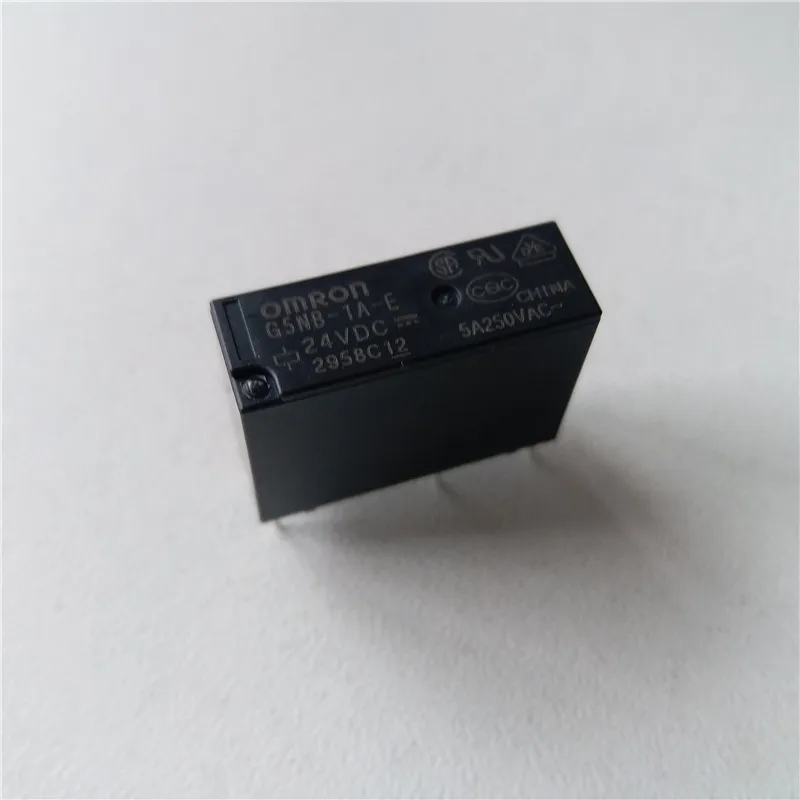 OMRON Power Relay 12VDC 5A 250VAC 10PCS 4pin NO Open G5nb 1a E 12vdc Dc 12v Dc12v Realys
