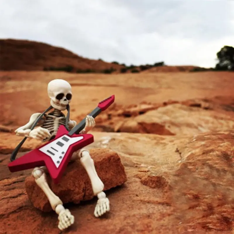 Подвижный мистер кости аксессуары скелет человека модель Фигурка в виде черепа игрушка Хэллоуин N26_A
