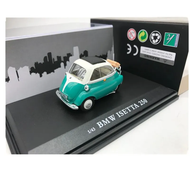 1:43 BMz ISETTA модель автомобиля металлическая модель автомобиля детская игрушка подарок на день рождения