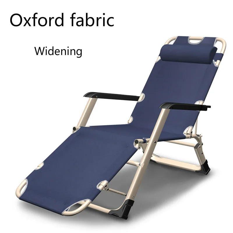  Folding Chair Portable Foldable Office Home Siesta Chair Luxury Widening Folding Beach Chair Lounge