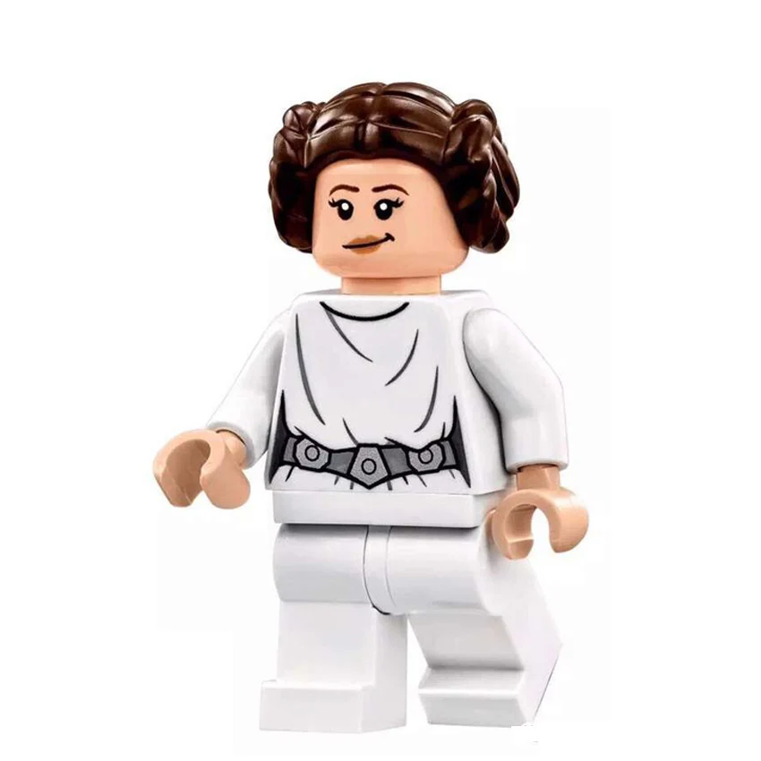 Single Sale Super Heroes Star Wars Figure Princess Leia Baze Sith Lord Bricks Models Building font