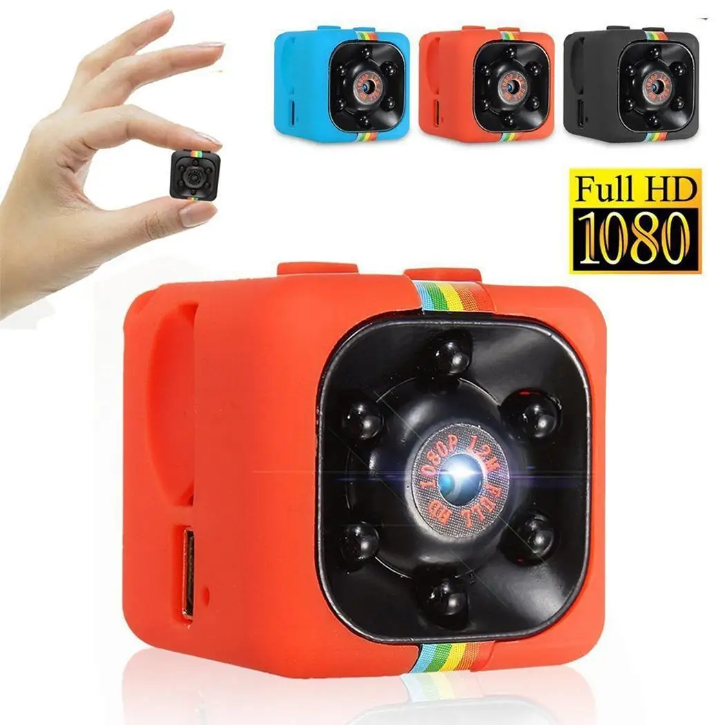 Беспроводная мини-камера SQ11 HD 1080P видео датчик ночного видения Видеокамера камера микро камера s Автомобильный видеорегистратор регистратор движения видеокамера