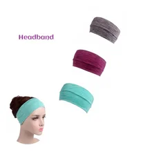 Повязка на голову для женщин фитнес йога спортивный ремешок тренажерный зал эластичные спортивные повязки на голову