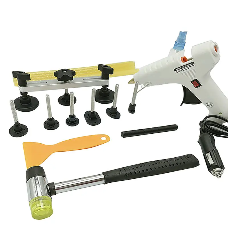 Vehicle Repair and Maintenance Tools 12V Glue Gun Tool kit For Repairing And Repairing Automotive Dents Tools Set Vehicle Repair and Maintenance Tools 12V Glue Gun Tool kit For Repairing And Repairing Automotive Dents Tools Set