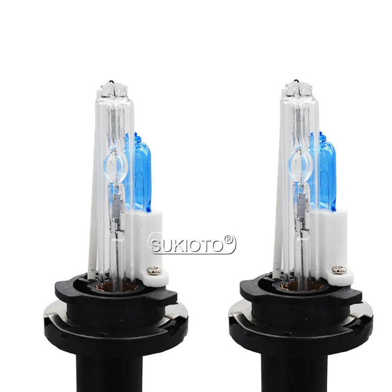 SUKIOTO 1 Pair 35W 55W Xenon H15 Halogen H4 xenon H4-2 4300K 5000K  6000K  8000K Deep Blue H4L H15 DRL HID Xenon Bulb car lights (3)