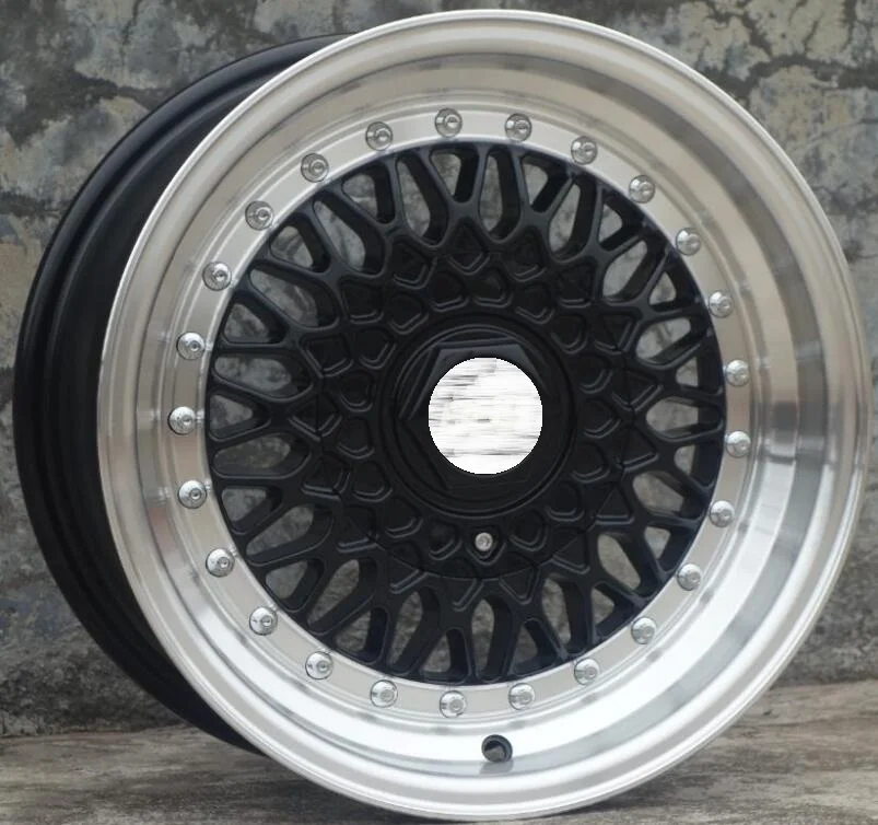 BS RS 15 дюймов 15x7,0 15X8,0 4x100 4X108 4X114,3 5X100 Автомобильные Колесные диски из сплава