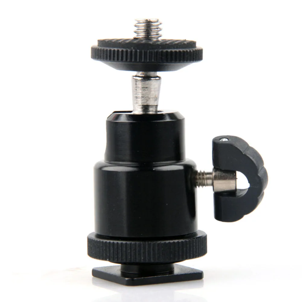 

Mini 1/4" Tripod Screw to Flash Hot Shoe Adapter Mount Holder for Camera Cam