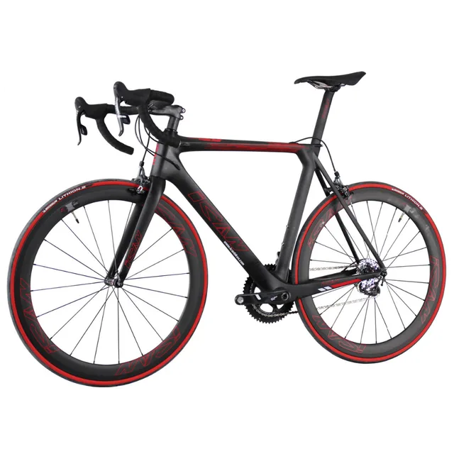 2016 новинка дороги углерода полный Велосипедный спорт с силой groupsets UD матовая отделка Гонки дорожный велосипед 50/52/54/56/58 см
