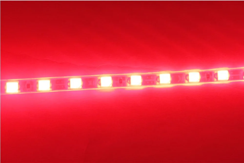 1 шт. супер светильник 45 см 45 светодиодный 2835 SMD гибкая автомобильная лента для бровей водонепроницаемая и сложенная лампа белый желтый зеленый синий красный розовый